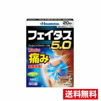 ☆メール便・送料無料☆【第2類医薬品】フェイタス5.0(20枚入)(セルフメディケーション税制対象)代引き不可　久光製薬