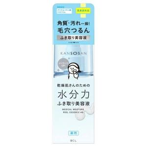 【商品詳細】角質*1・汚れを一掃し毛穴つるん！　とろ〜り濃厚な薬用ふき取り美容液でメイクノリUP！　◆肌あれ、にきびを防ぐ有効成分配合有効成分配合でニキビや肌あれを防ぎ、透明感のある肌へ導きます。有効成分：グリチルリチン酸ジカリウム：肌あれ・ニキビを防ぐ◆肌をキュッとひきしめ、つるんとメイクノリの良い肌へ気になる毛穴をひきしめながらべたつきを抑えます。ポアロイヤルTM*2、3種のビタミンC*3：ひきしめグリシルグリシン(ひきしめ)、パンテノール*4：べたつき対策◆乾燥から肌を守る潤い成分バリア機能をつくる潤い美容成分配合。[潤い成分]低分子ヒアルロン酸*5、アミノ酸*6：保水ケア*1 古い角質による*2 10-ヒドロキシデカン酸BG(保湿)*3 L-アスコルビン酸 2-グルコシド、3-O-エチルアスコルビン酸、テトラ2-ヘキシルデカン酸アスコルビル(全て整肌)*4 D-パントテニルアルコール(整肌)*5 ヒアルロン酸ナトリウム(2)（保湿)*6 タウリン、塩酸リジン、DL-アラニン、L-ヒスチジン塩酸塩、L-アルギニン、L-セリン、L-プロリン、L-グルタミン酸、L-スレオニン、L-バリン、L-ロイシン、グリシン、L-イソロイシン、L-フェニルアラニン(全て保湿)◆濃厚なとろみテクスチャーとろんとした濃厚なジェル状美容液で角質・汚れをふき取ります。◆肌にやさしい4つのフリー設計■石油系界面活性剤不使用■パラベン、タール色素、合成香料フリー◆ご使用方法洗顔後の清潔なお肌にご使用ください。コットンにポンプ2回押した量をとり、顔全体を軽くふき取るようにしてご使用ください。小鼻・あご・額などのざらつきが気になる部分はていねいにご使用ください。ご使用後は化粧水や美容液等をお使いください。 【原産国】 日本 【発売元、製造元、輸入元又は販売元】 株式会社スタイリングライフ・ホールディングス/BCLカンパニー ※リニューアルに伴い、パッケージ・内容等予告なく変更する場合がございます。予めご了承ください。 ・単品JAN：4515061014591 【広告文責】 株式会社ププレひまわり （084-920-2250）