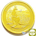 純金 カンガルー金貨 1/4オンス 7.77g 流通品 2014年 K24 24金 クリアケース入 オーストラリア造幣局 1/4oz ギフト