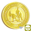 純金 カンガルー金貨 1/10オンス 3.11g 流通品 1997年 K24 24金 クリアケース入 オーストラリア造幣局 1/10oz ギフト