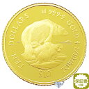 純金 くま金貨 1/10オンス 3.11g 1996年 bear 熊 流通品 クック諸島 クリアケース付 保証書付
