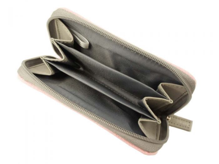 ヴィンテージミッキースウェットコインケース ピンク （Disney）ディズニー　ミッキーのかわいいコインケース☆小勢に入れ　スウェット素材　キャラクタ−