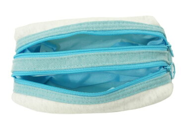 スヌーピー スウェットWジップ ポーチ 遠足 ペンポーチ ペンケース 筆箱 大容量 分けて収納 かわいい 中学 高校 ペンポーチ ペンケース 筆箱 女の子