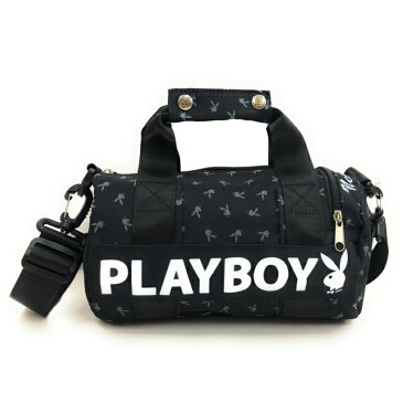 PLAYBOY ロールボストンS ショルダー ラビットH ボストンバッグ ショルダーバッグ ブランド 中学生 高校生 女子 女の子 男子 オシャレ かっこいい おでかけ 軽い プレイボーイ ブランド