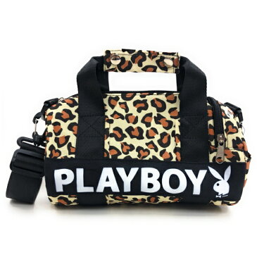 PLAYBOY ロールボストンS ショルダー レオ ボストンバッグ ショルダーバッグ ブランド 中学生 高校生 女子 女の子 男子 オシャレ かっこいい おでかけ 軽い プレイボーイ ブランド