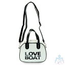 LOVE BOAT ボストンバッグ WH ショルダーバッグ 2wayバッグ レディース シンプル おしゃれ かわいい ボストンバック 女子 女の子 LOEBOAT ラブボート