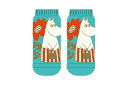 キャラックス MOOMIN ムーミンママ レッドフラワー 【メール便対応】 スニーカー ソックス 靴下 レディース 女子 女の子 23cm 24cm 25cm ...