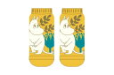 キャラックス MOOMIN ムーミン グリーンフラワー 【メール便対応】 スニーカー ソックス 靴下 レディース 女子 女の子 23cm 24cm 25cm く...