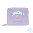 MLB 合皮 二つ折り 財布 二つ折り財布 小さい財布 ミニ財布 レディース メンズ 財布 女の子 男の子 女子 男子 かわいい おしゃれ 学生 ドジャース
