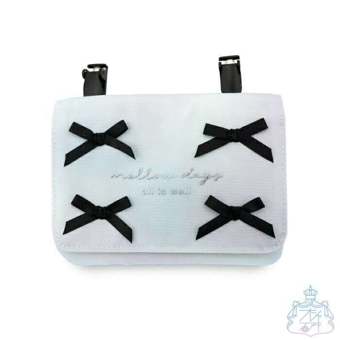 プチリボン フラットショルダー 移動ポケット　クリップ付き　女の子　おしゃれ　かわいい　保育園　幼稚園　小学生　ショルダーバッグ　斜め掛け　チェック　ハート　キラキラ