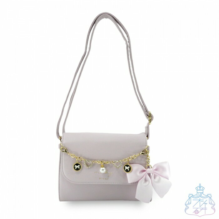 ペンダントチャーム かぶせ ショルダーSS ショルダー　キッズ　子供　女の子　ガール　小学生　中学生　オシャレ　かわいい　大人っぽ　お姉さんっぽ　お出かけ　リボン　チェーン