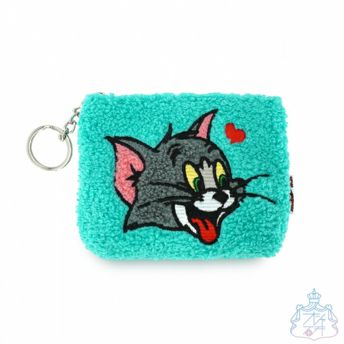 さがらミニポーチ 【メール便対応】 トムとジェリー ポーチ トムジェリ ミニポーチ コスメポーチ 小物入れ フラットポーチ かわいい もこもこ サガラ刺?