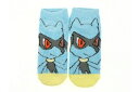 もこもこPM リオルアップ 靴下 レディース ポケモン キャラクター もこもこソックス くるぶし丈 ショート丈 ソックス 女性用 保育士 ママ お揃い 【メール...