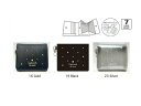 ドットハート 2つ折り財布 二つ折り財布 かわいい おしゃれ 女の子 女子 子供 キッズ 財布 ミニ財布 きれいめ 大人っぽ ドット ハート