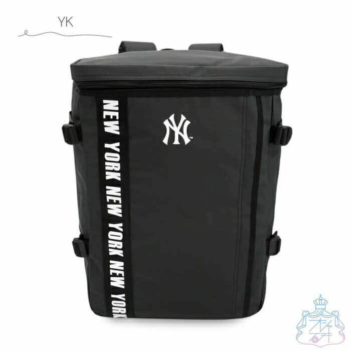 MLBラインボックス型 デイパック MLB　リュック　YK　LA　ヤンキース　ドジャース　大容量　レディース　メンズ　通学リュック　黒　中学　高校　大学　女子　男子　メジャーリーグのサムネイル