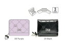 ゴシックウエルダー ミニラウンド財布 財布 三つ折り 小さい財布 かわいい おしゃれ ゴシック リボン 女の子 女子 小学生 コンパクト ミニ財布 チャーム付き