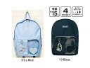 ハートワッペン Dパック リュック 小学生 女の子 A4収納 15L かわいい おしゃれ ポーチ付き 遠足 塾 ハート チャーム付き