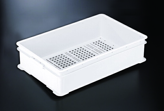 岐阜プラスチック工業 抗菌 コンテナ #370II 33L 短側面に取っ手穴有 ( リス RISU パンコン パンコンテ..