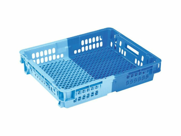 岐阜プラスチック工業 NFコンテナ NF-M26C浅 2色コンテナ ( リス メッシュコンテナ メッシュカゴ 食品..