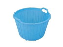 岐阜プラスチック工業 カゴ ラバケット ブルー 容量35L【個人宅配不可】【(土・日・祝)日時指定不可】(3)