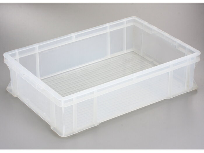 岐阜プラスチック工業 透明コンテナー B-56II透明 クリア 容量37L【個人宅配不可】【（土・日・祝）日時指定不可】