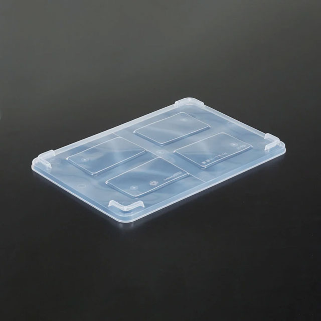 岐阜プラスチック工業 パンコン 小型用蓋 透明 ( クリア パンコンテナー ばんじゅう 番重 食品用コンテ..