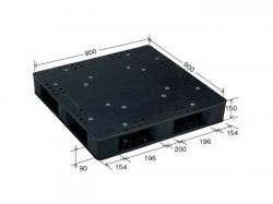 岐阜プラスチック工業 JCK-R4・090090 18kg 再生PP ( risu リス プラスチックパレット リサイクルパレット 樹脂パレット 小型パレット JCKパレット SDGs 輸出 梱包 物流機器 搬送機器 900×900) 582061