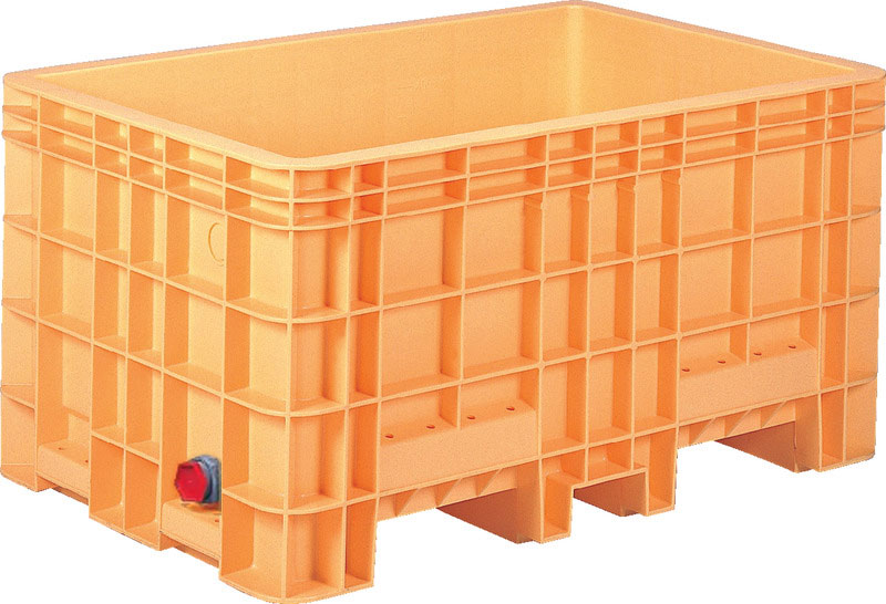 三甲 サンコー ジャンボックス#500フィッテング1.5インチ付き 容量503L カラー2色オレンジ、ブルー【個人宅配不可】【（土・日・祝）日時指定不可】