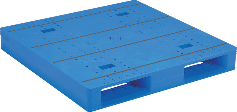 三甲 サンコー プラスチックパレット LX-1111D2-4【個人宅配不可】【（土・日・祝）日時指定不可】