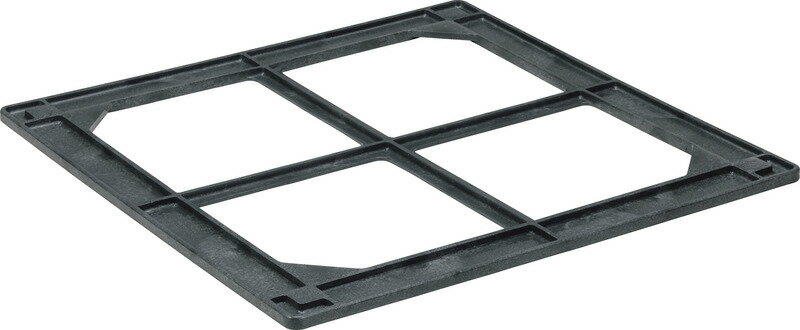 三甲（サンコー）トップフレーム1111F グレー 重量4.7kg 低発泡PP【個人宅不可】【 土日祝・時間指定不可】