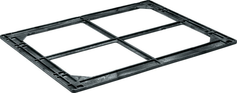 三甲（サンコー）トップフレーム1114F-3 グレー 重量5.9kg 低発泡PP【個人宅不可】【 土日祝・時間指定不可】