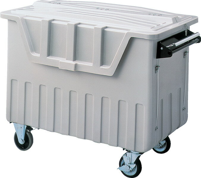 三甲 サンコー ダストカート#500 キャスターφ150 2輪固定ウレタン車・2輪自在ゴム車(ストッパー付)【個人宅不可】【土日祝・時間指定不可】