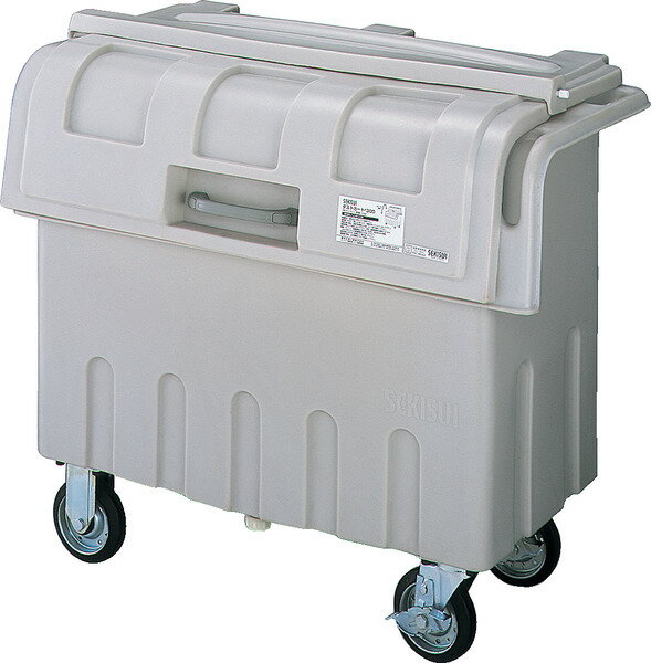 三甲 サンコー ダストカート#300 キャスターφ150 2輪固定・2輪自在ゴム車(ストッパー付)【個人宅不可】【土日祝・時間指定不可】