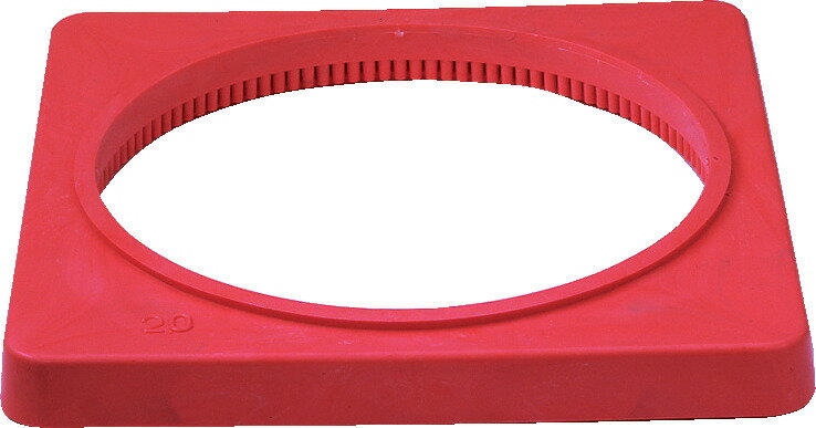 三甲 サンコー 樹脂製カラーコーンベット 2.0kg レッド 【個人宅不可】【土日祝・時間指定不可】