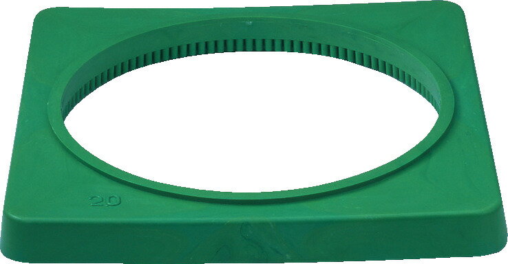 三甲 サンコー 樹脂製カラーコーンベット 2.0kg グリーン 【個人宅不可】【土日祝・時間指定不可】