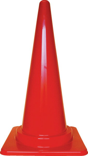 三甲 サンコー カラフルコーンL 700H レッド 【個人宅不可】【土日祝・時間指定不可】