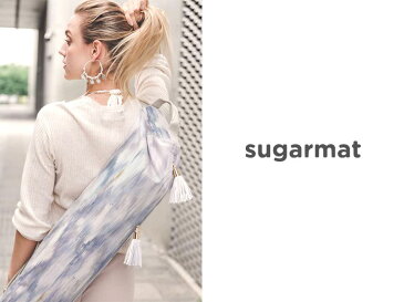 シュガーマット ヨガグッズ SUGARMAT シュガリーヨガバッグ 日本正規品 Sugary Yoga Bag 19FW マットバッグ マットキャリアー マットケース 収納ケース ポケット付き 通気 撥水加工 小物入れ「MR」 _L《91203》