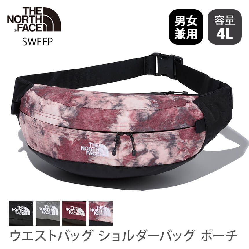 【ランキング1位】ノースフェイス ウエストポーチ THE NORTH FACE スウィープ 国内正規品 Sweep 22FW ポーチ アウトドア ボディバッグ ショルダーバッグ 男女兼用 サスティナブル ウエストバッグ NM72204「TR」