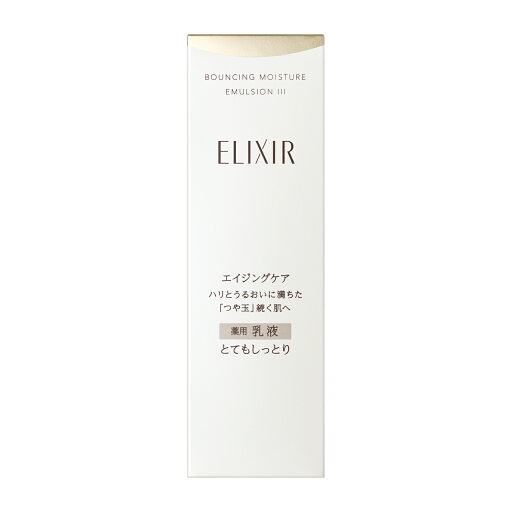 資生堂 エリクシール リフトモイスト エマルジョンとても しっとり乳液。まろやかなこく感覚 カサついてごわつきがちな角層をクッションのような厚みのコクでほぐしながら浸透。 資生堂 エリクシール リフトモイスト エマルジョンとても しっとり乳液。まろやかなこく感覚 カサついてごわつきがちな角層をクッションのような厚みのコクでほぐしながら浸透。