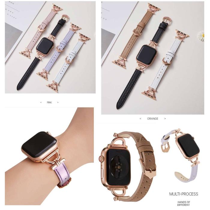 アップルウォッチ バンド おしゃれ 女性 大人気 大人かわいい 上品 シンプル 華やか Apple watch 38mm 40mm 41mm 42mm 44mm 45mm くすみカラー 細見え レディースベルト 革 レザー 送料無料