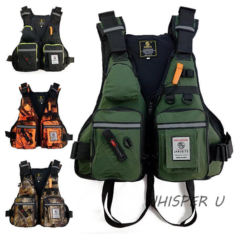 ライフジャケット 多機能 大人用 救命胴衣 強い浮力 ライフベスト フローティングベスト 海釣り 安全ス..