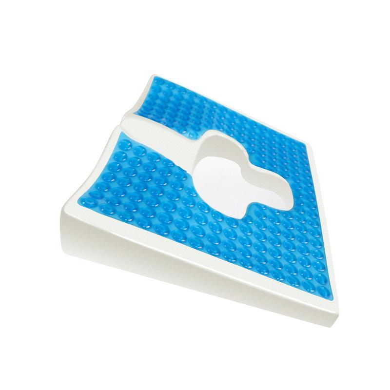 床ずれケア クッション 介護用 尾てい骨シートクッション 体圧分散マット 車椅子 ジェルクッション ムレ予防 通気性 カバー付き 老人ホーム 洗える 衝撃吸収