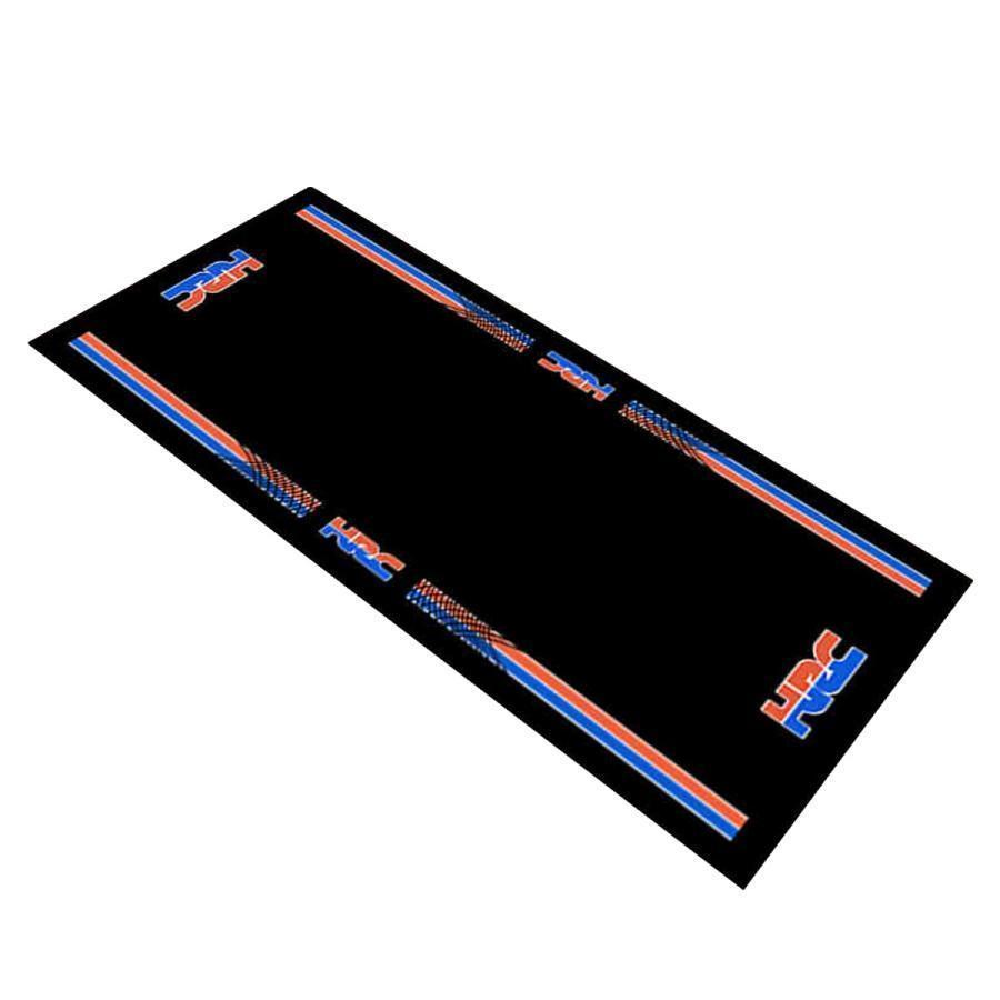 バイクマット バイク用ディスプレイマット レーシングマット 滑り止め 屋外 屋内 吸水性 耐油性 耐摩耗..