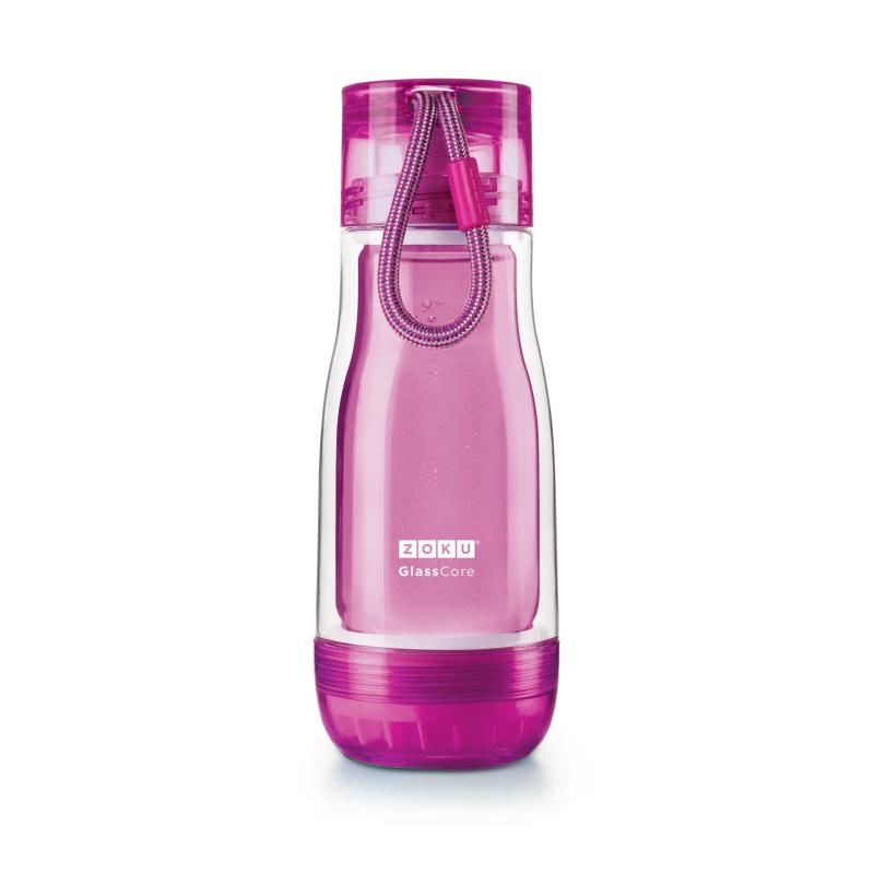 レッドワークス ZOKU(ゾク) コアボトル 355ml パープル φ7.7xH21cm カラフル おしゃれ 耐熱 耐久 ガラス ホウケイ酸 衛生的 おいしい 日常 39466サイズ:7.7x7.7x22cmMaterial (耐熱温度):フタ内側・ボトル口内側・底面内側/シリコン樹脂(230℃、-30℃)、本体/ポリスチレン(80℃、-30℃)生産国:中国