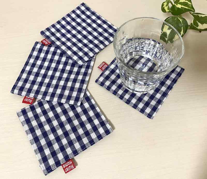 tallnext コースター おしゃれ 布 4枚セット