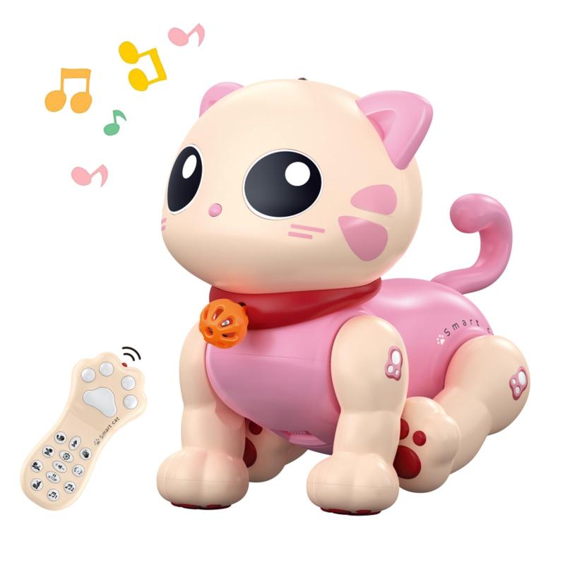 ロボットプラザ(ROBOT PLAZA) ロボット子猫 子供向け おもちゃ 知育玩具 ペット 子ども 誕生日プレゼント 女の子