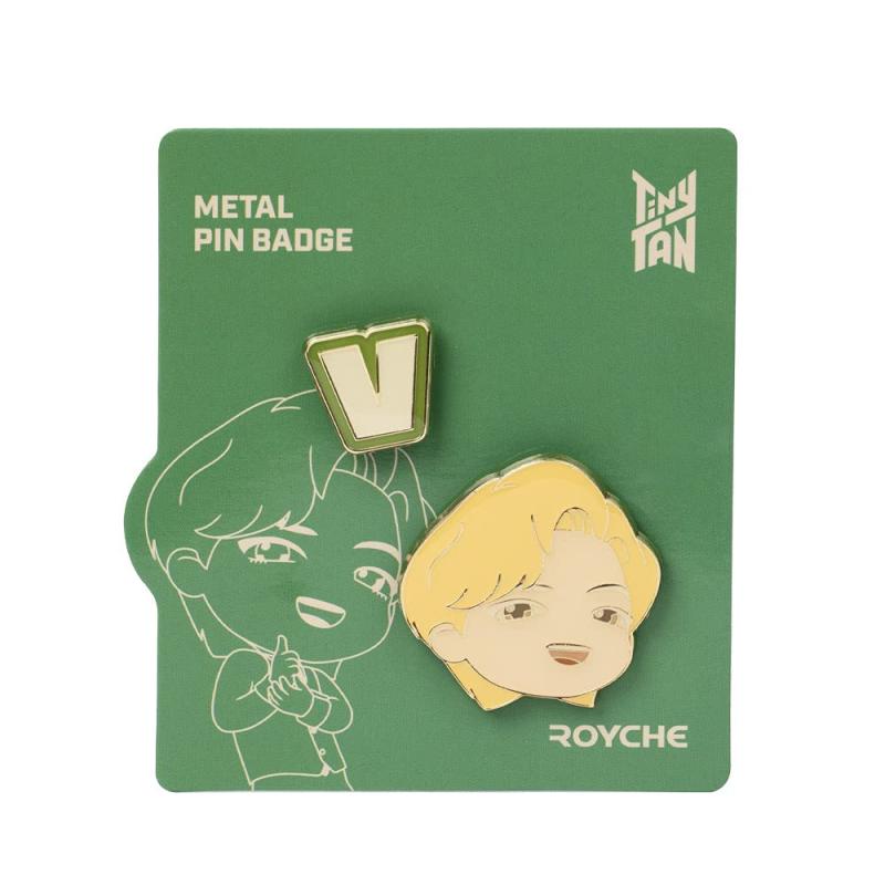 ROYCHE TinyTAN 금속 핀 배지 (V) TinyTAN-PBM-DV