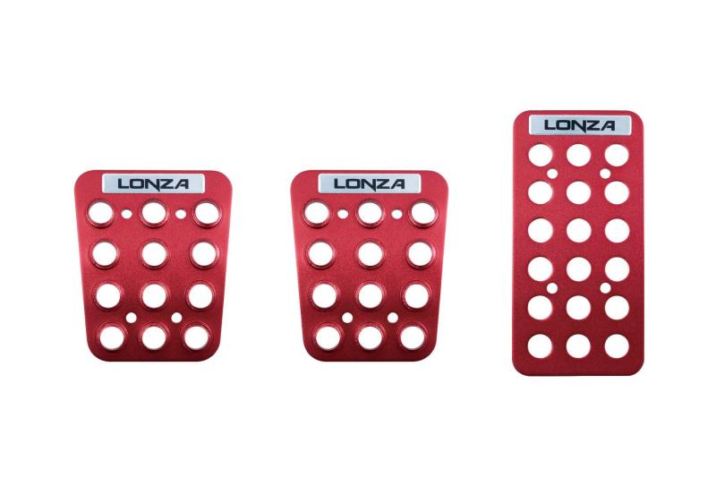樂天商城 - ナポレックス LONZA 車用アルミペダル AT車専用 ミニセット スポーツ カー用品 AK-701