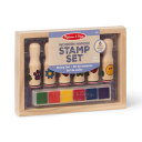 メリッサ&ダグ(Melissa&Doug) スタンプ ハンドル付きスタンプ CE ヨーロッパ安全規格 おもちゃ安全基準「EN71」適合品