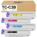 ejet 互換トナーカートリッジ オキ (OKI)用 C3B TCC3B TC-C3B 4色セット(TC-C3BK1 / TC-C3BC1 / TC-C3BM1 / TC-C3BY1)全色約5,000枚に印刷可能 対応機種: C844dnw C835dn(2)